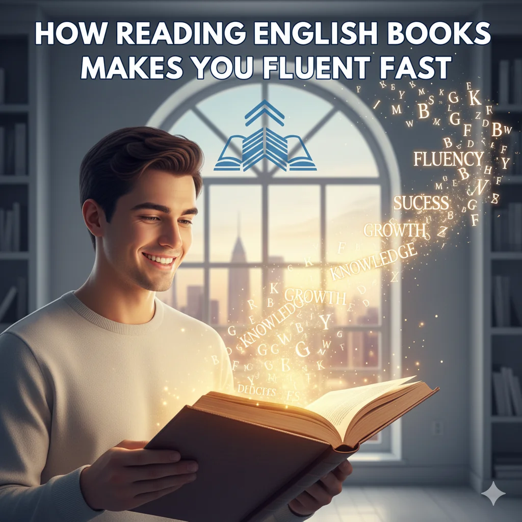 How Reading English Books Makes You Fluent Fast