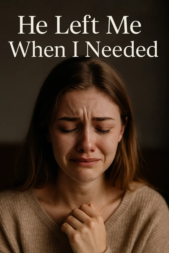 Emotional English Story – He Left Me When I Needed